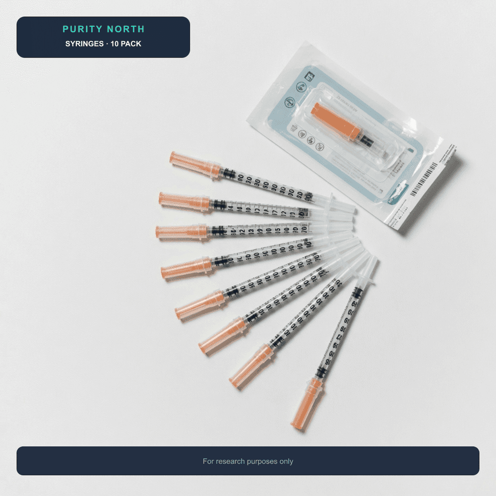 Insulin Syringes (1 mL) — 10 Pack